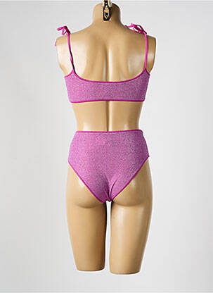 Maillot de bain 2 pièces stretch brassieres rose BLUSHA femme