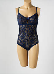 Body lingerie bleu LOU pour femme seconde vue