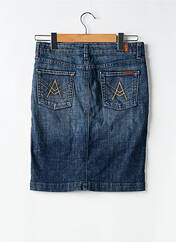 Jupe mi-longue bleu FOR ALL MANKIND pour femme seconde vue