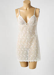 Nuisette/combinette blanc AUBADE pour femme seconde vue