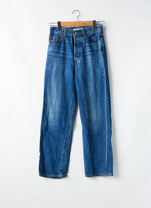 Jeans coupe droite bleu LEVIS pour femme
