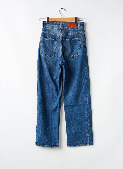 Jeans coupe droite bleu ZARA pour femme