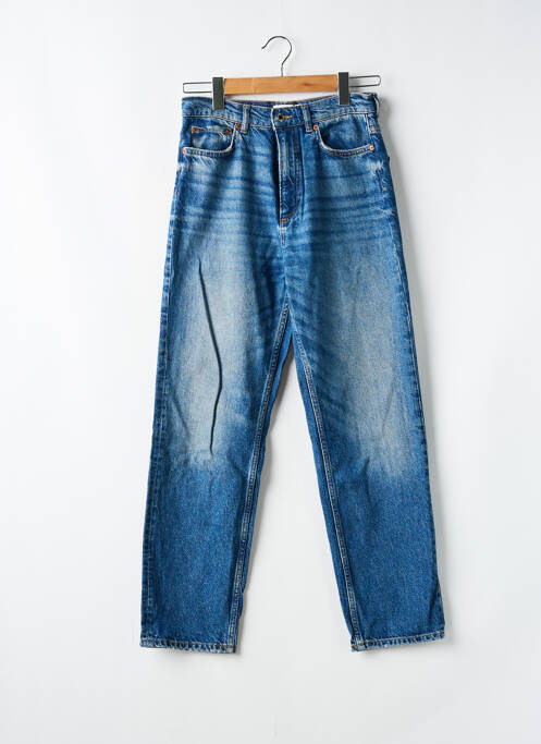 Jeans coupe slim bleu ZARA pour femme