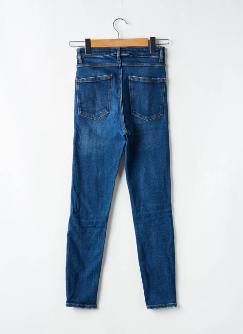 Jeans coupe slim bleu ZARA pour femme