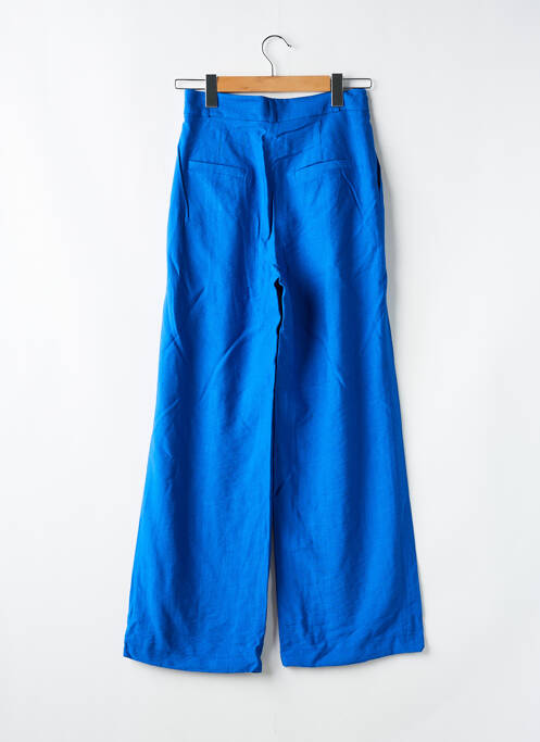 Pantalon large bleu VINTAGE LOVE pour femme