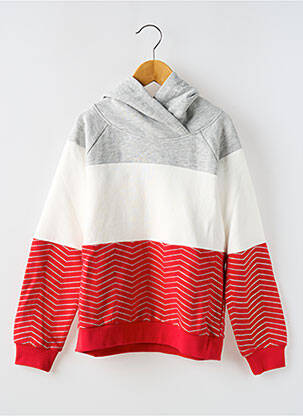 Sweat-shirt à capuche manches longues manches longues gris ONLY fille