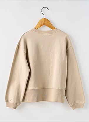 Pull resserrée sur le bas manches longues beige MAYORAL fille