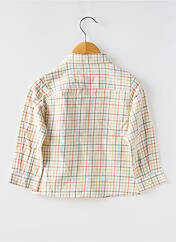 Chemise manches longues beige MAYORAL pour garçon seconde vue