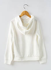 Sweat-shirt à capuche blanc ONLY pour fille seconde vue