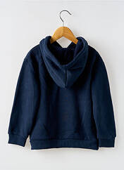 Sweat-shirt à capuche bleu PM MERE & FILLE pour fille seconde vue