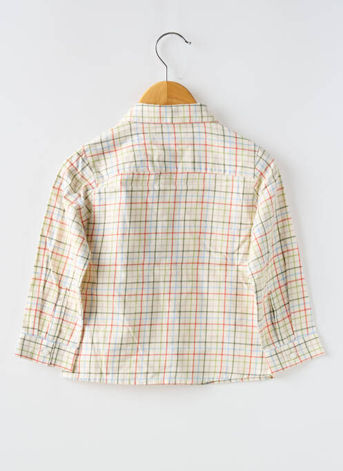 Chemise manches longues beige MAYORAL pour garçon