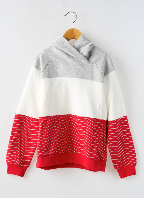 Sweat-shirt à capuche gris ONLY pour fille