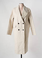 Manteau long beige SEE U SOON pour femme seconde vue