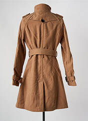 Manteau long marron GOLD SK pour femme seconde vue