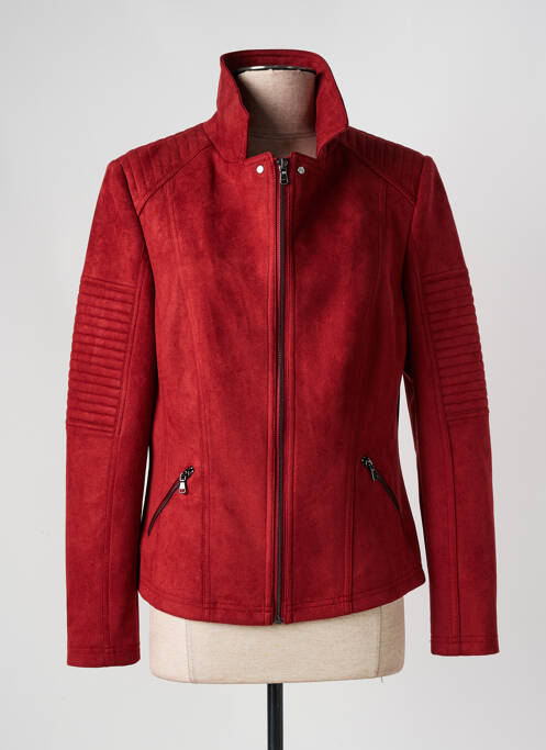 Veste casual orange BARBARA LEBEK pour femme