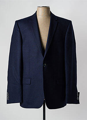 Blazer tissage chiné bleu NINO LORETTI homme