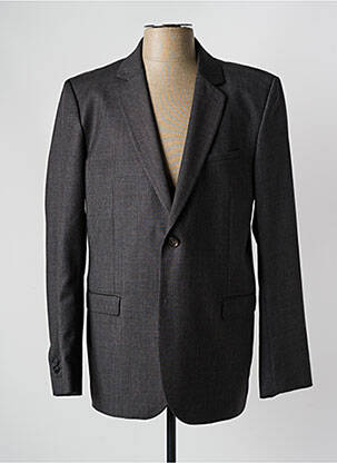 Blazer tissage chiné gris MELINDA GLOSS homme