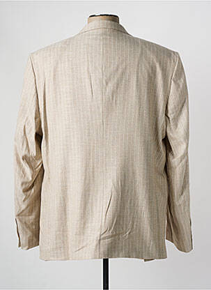 Blazer tissage chiné beige DARIO BELTRAN homme