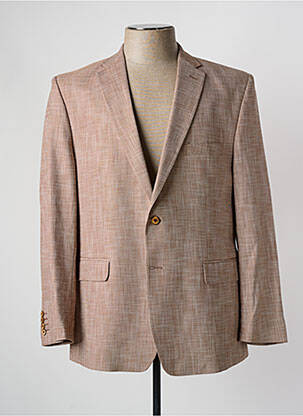 Blazer tissage chiné marron GIANNI MARCO homme