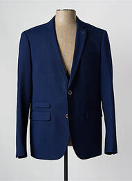 Blazer tissage chiné bleu DELAHAYE homme