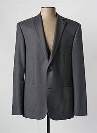 Blazer tissage chiné gris LUIGI MORINI homme