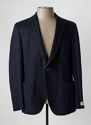 Blazer tissage chiné bleu DIGEL homme