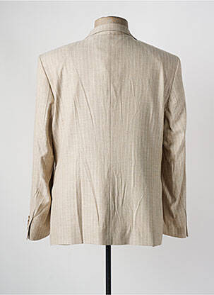 Blazer tissage chiné beige DARIO BELTRAN homme