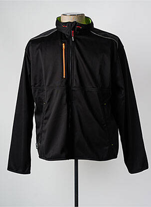 Veste casual col col montant noir LMA homme
