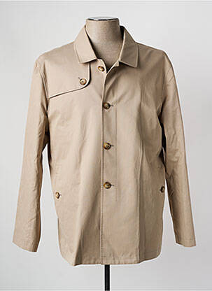 Trench beige BRUNO SAINT HILAIRE pour homme