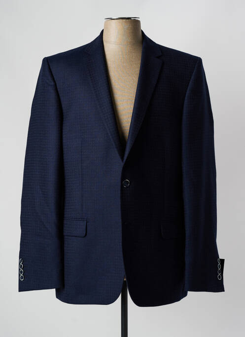 Blazer tissage chiné bleu NINO LORETTI homme
