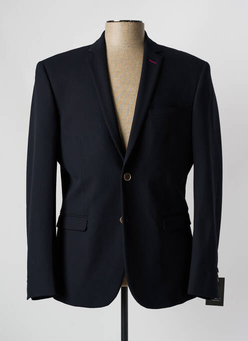 Blazer finition intérieure doublure imprimée bleu KAMAO homme