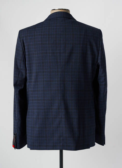 Blazer tissage chiné bleu EMYLE homme