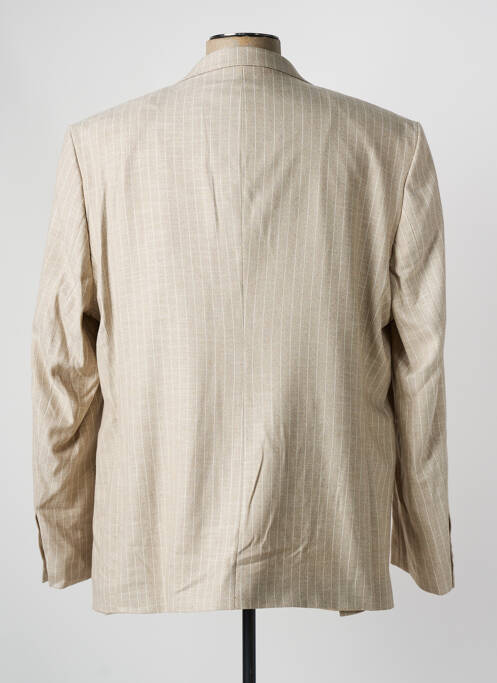 Blazer tissage chiné beige DARIO BELTRAN homme
