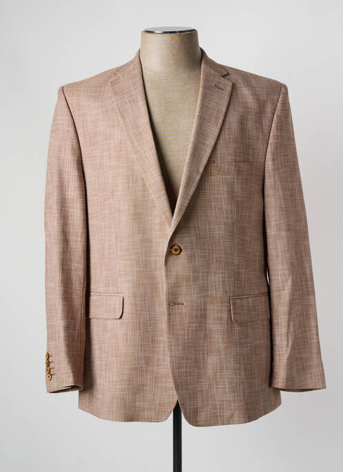 Blazer tissage chiné marron GIANNI MARCO homme