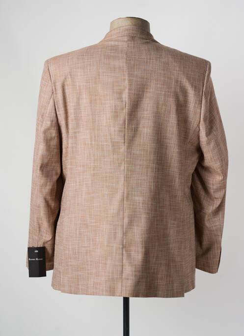 Blazer tissage chiné marron GIANNI MARCO homme