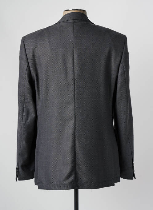 Blazer tissage chiné gris LUIGI MORINI homme