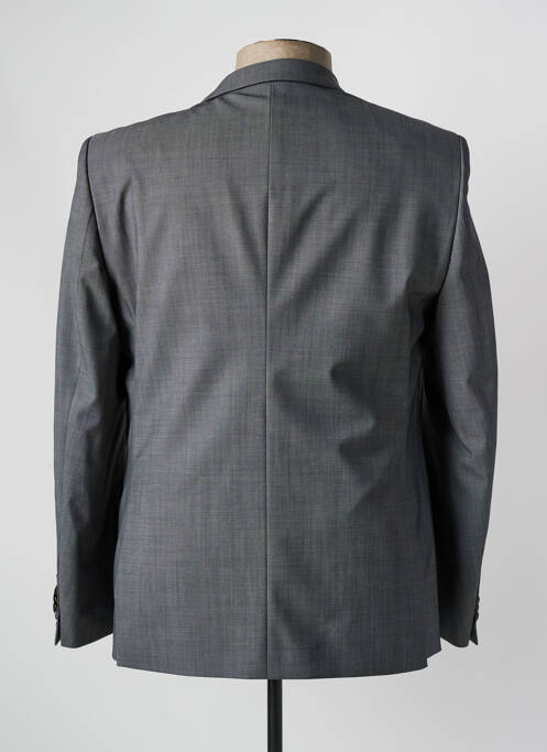 Blazer tissage chiné gris BRUNO SAINT HILAIRE homme