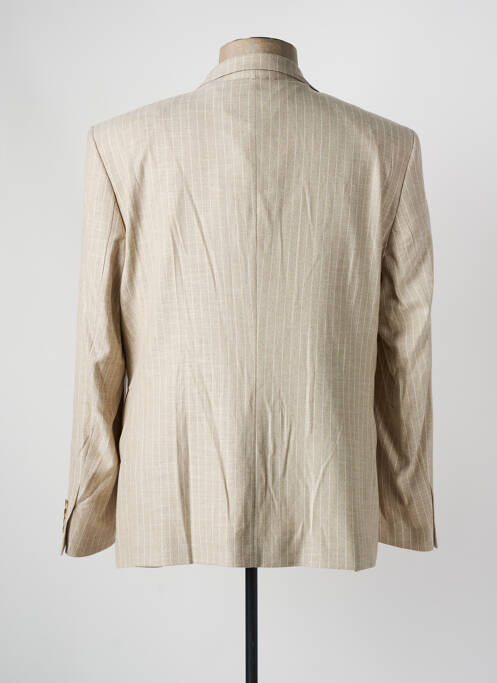 Blazer tissage chiné beige DARIO BELTRAN homme