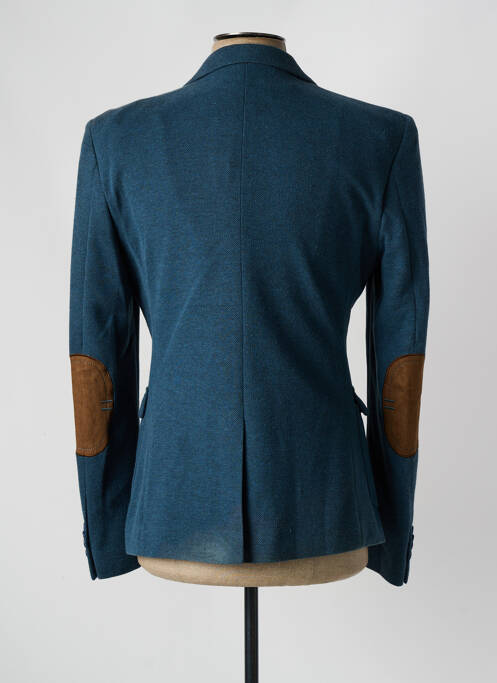 Blazer bleu ROSS CARRA homme