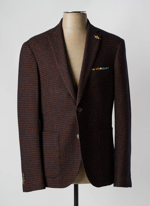 Blazer marron BRUNO SAINT HILAIRE pour homme