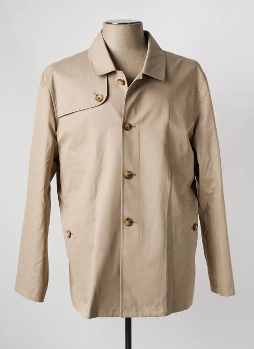 Trench beige BRUNO SAINT HILAIRE pour homme