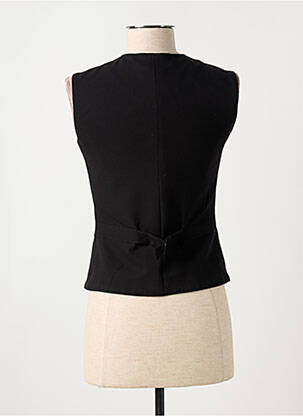 Gilet sans manche coupe cintrée noir ROBUR femme