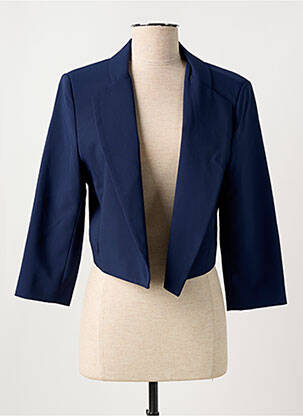 Boléro manches longues bleu RINASCIMENTO femme