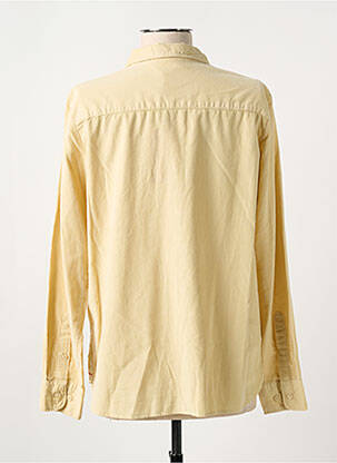 Chemisier coupe cintrée manches longues beige AMOUR femme