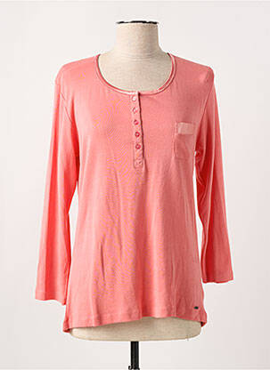 T-shirt manches longues manches longues rose FELINO femme
