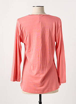 T-shirt manches longues manches longues rose FELINO femme