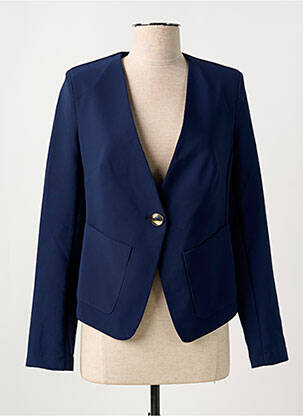 Blazer poches bleu RINASCIMENTO femme