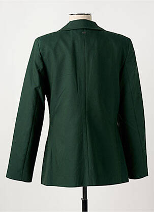 Blazer col châle vert FREEMAN T.PORTER femme