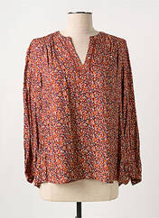 Blouse orange INDI & COLD pour femme seconde vue