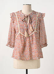 Blouse orange RUE MAZARINE pour femme seconde vue